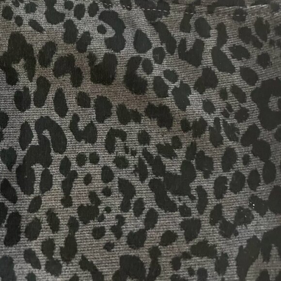 Gap Womens Mid Rise Stretch Full Length Ponte Leggings Leopard Grey Pant - Picture 2 of 2